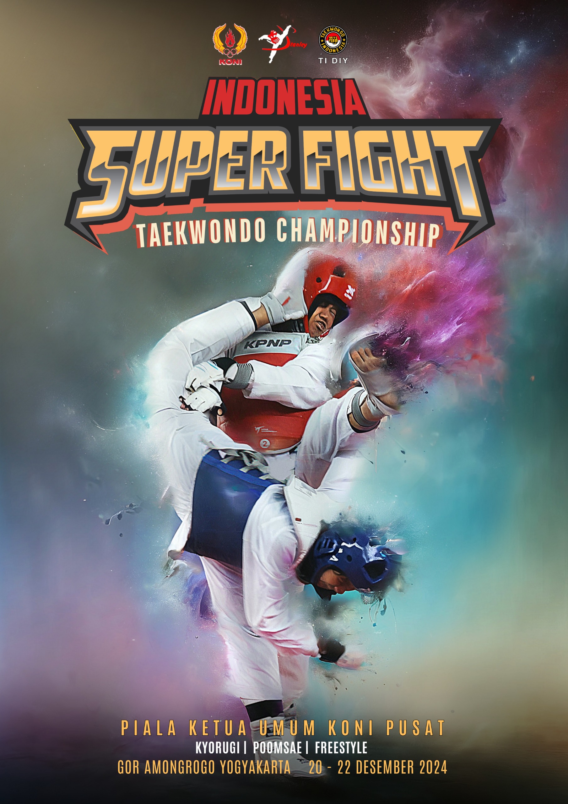 Kejuaraan Indonesia Super Fight Taekwondo Championship 2 Tahun 2024 Stanley Sport-GRIND (System) ti-tepsi.com